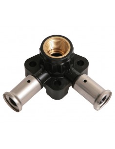 CODO BASE DOBLE MULTIC PVDF...